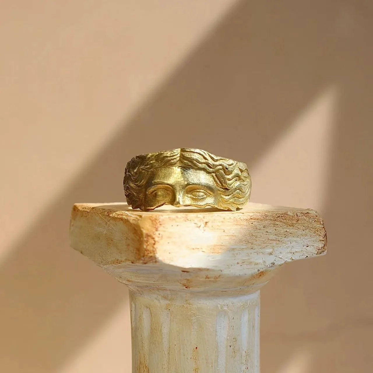 Bague Masque Mystique Gothique