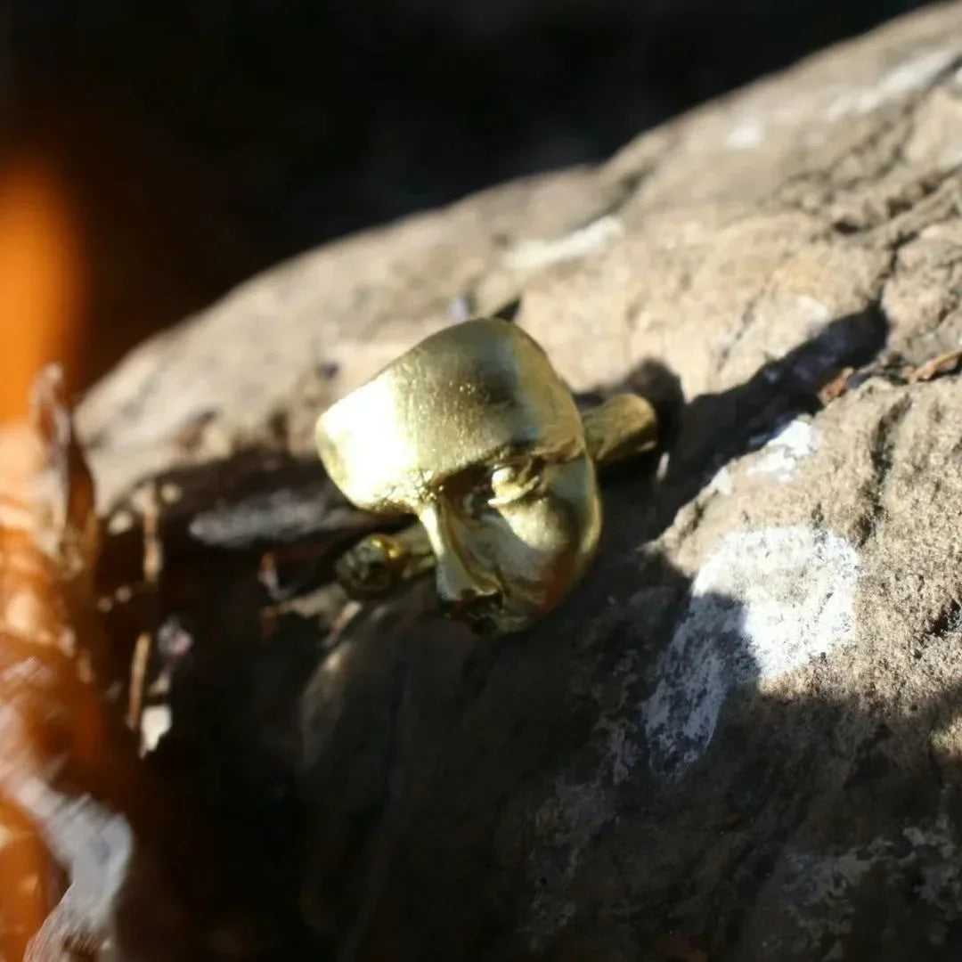 Bague Masque Mystique Gothique