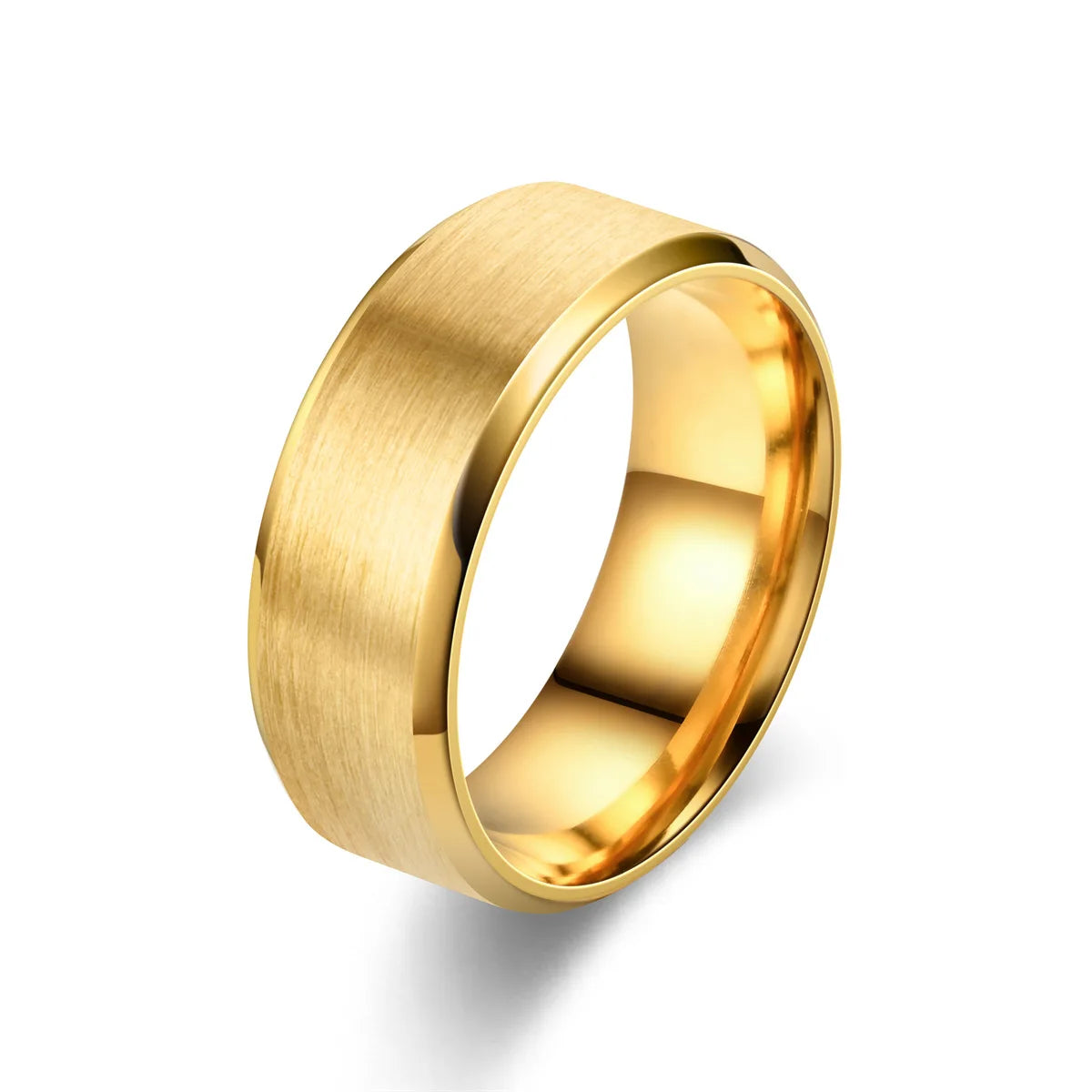 Bague Classique Tungstène 8 mm