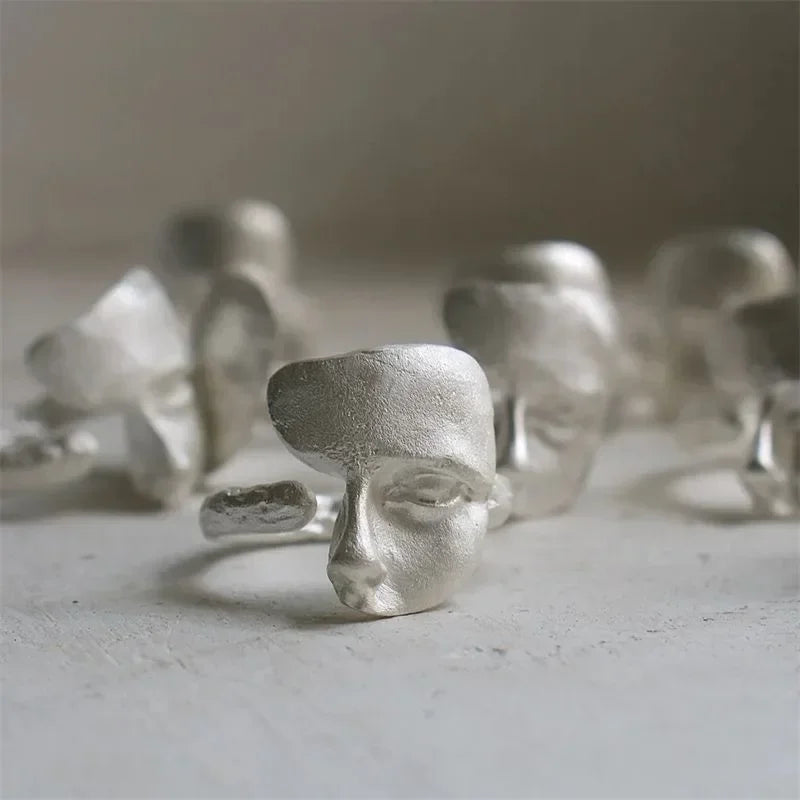 Bague Masque Mystique Gothique