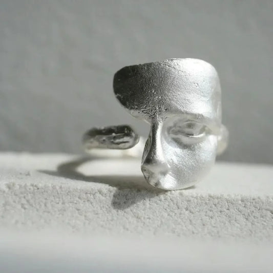 Bague Masque Mystique Gothique