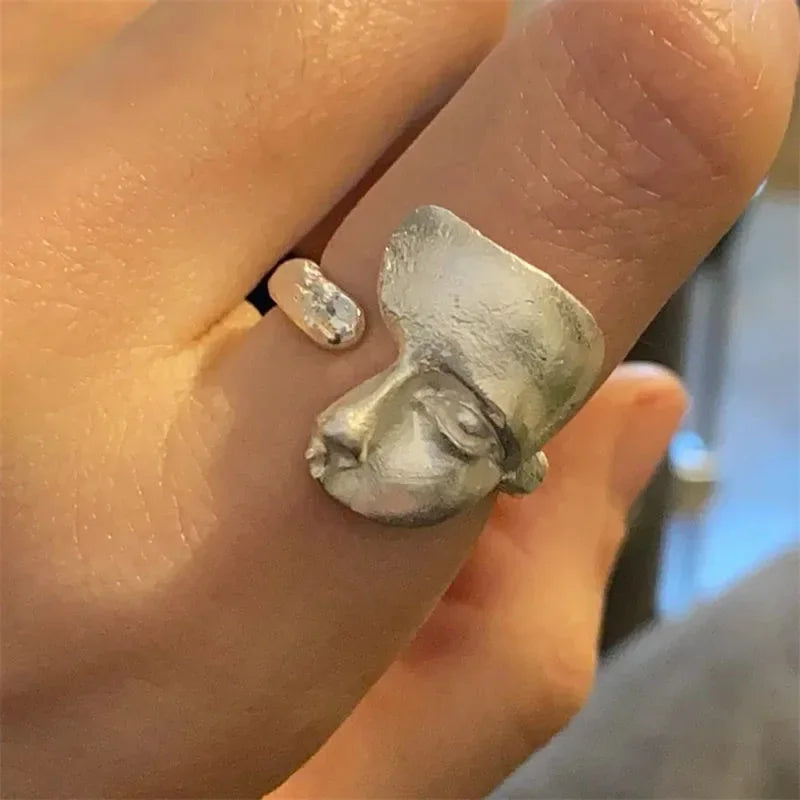 Bague Masque Mystique Gothique
