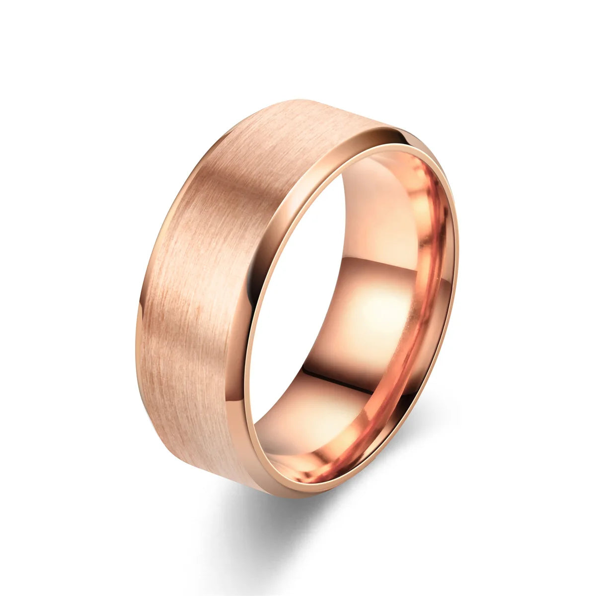 Bague Classique Tungstène 8 mm