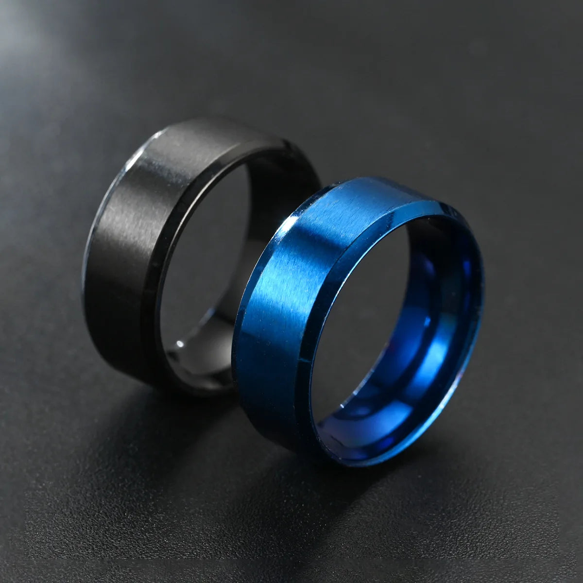 Bague Classique Tungstène 8 mm