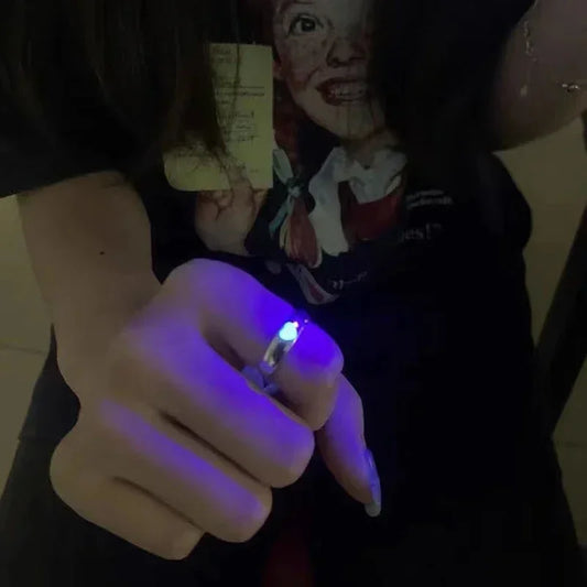 Bague Cœur Lumineuse Couple